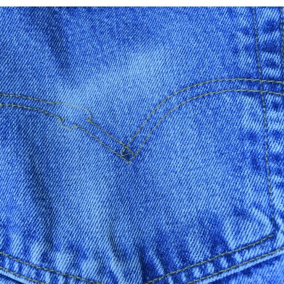 VTG 1999 Men's Levi's Denim Jeans 38x32 Straight Leg Regular Fit 100% Cotton Y2K - Picture 6 of 14